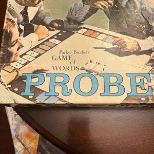 1964 Probe Board Game of Words Parker Brothers No.200 Vintage